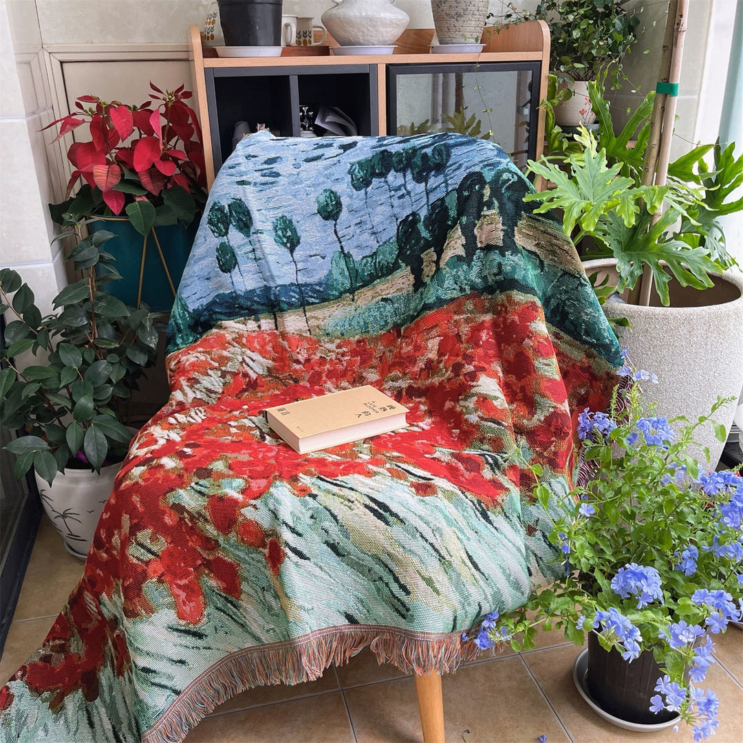 Artistic Graphic Throw Blanket