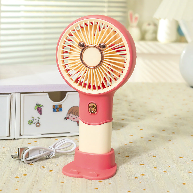 Women Portable Hand Fan with Innovative Animal Design Stornfield