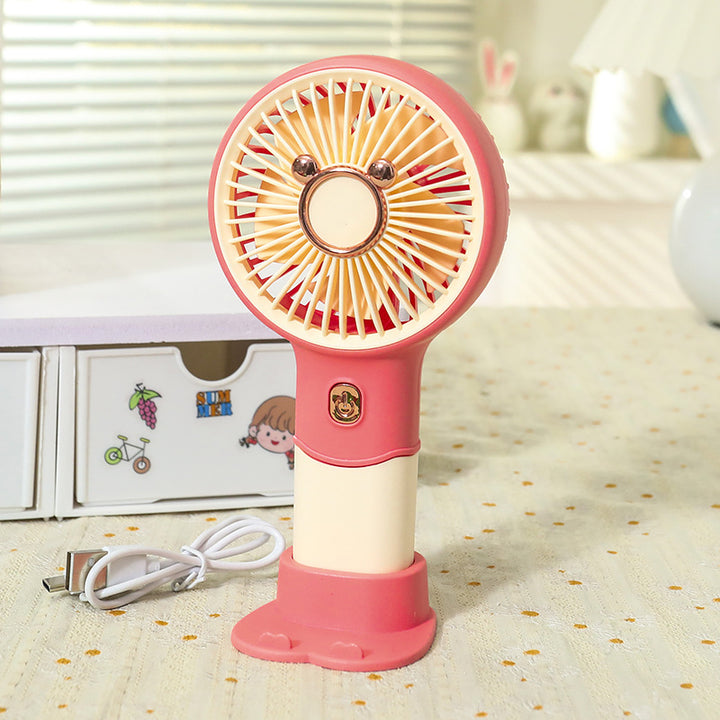 Women Portable Hand Fan with Innovative Animal Design Stornfield