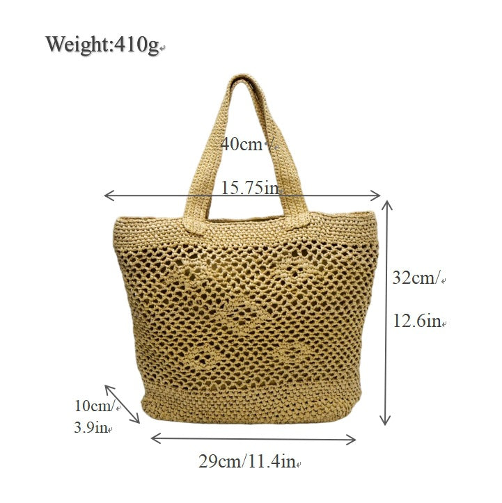 Elegant Macramé Shopper Stornfield