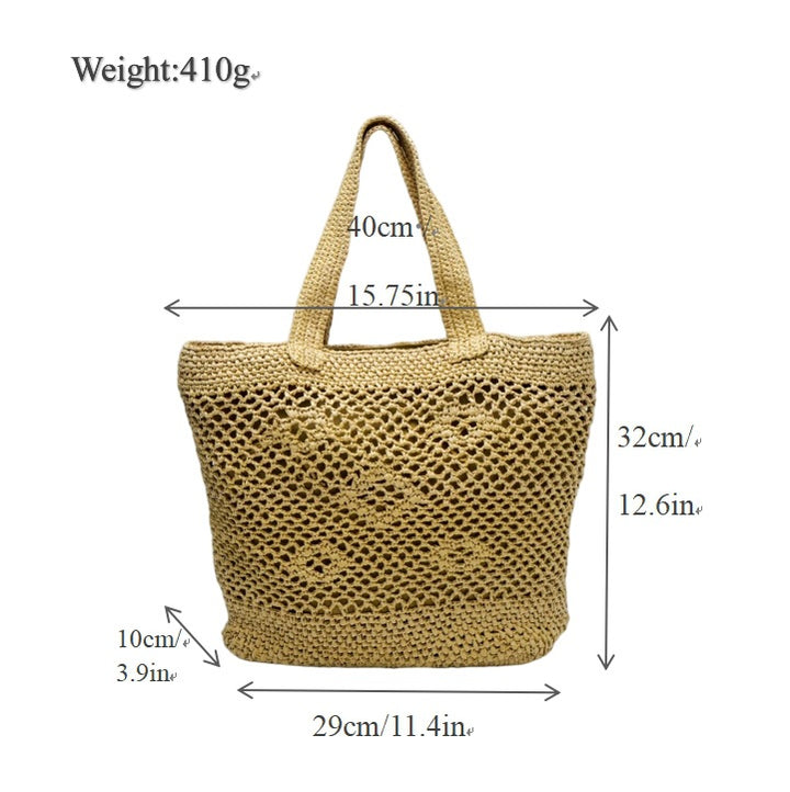 Elegant Macramé Shopper Stornfield