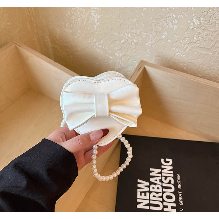 WoHeart-Shaped Bow Clutch Bag Stornfield