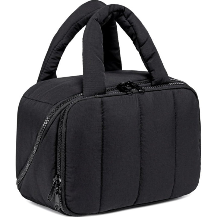 Women's insulated cooler bag with double zipper and sturdy handles Stornfield