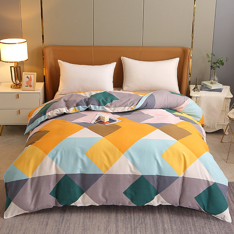 Patchwork Style Comforter Set