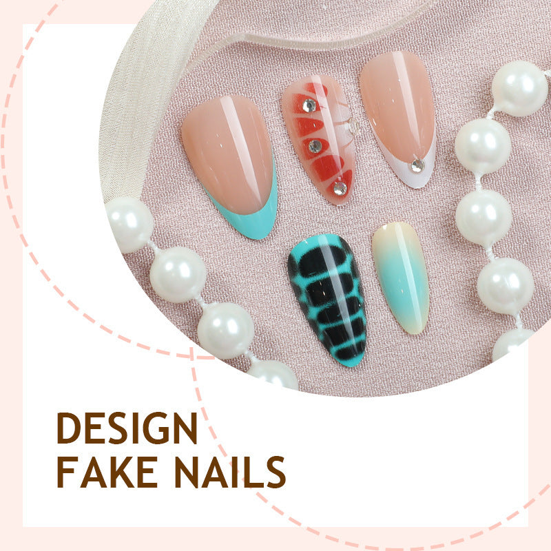 Nail art set with elegant patterns and creative designs Stornfield