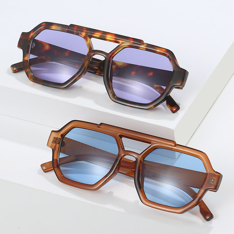 Geometric Oversized Sunglasses Stornfield