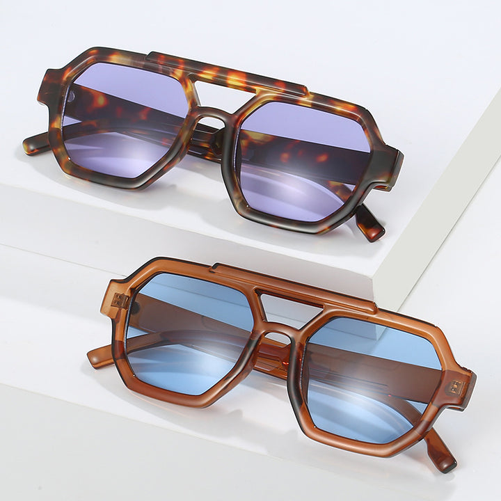 Geometric Oversized Sunglasses Stornfield