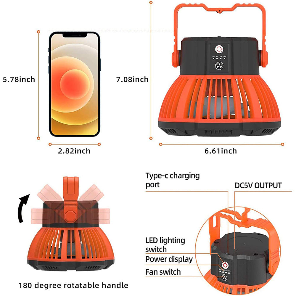 Portable Outdoor Clip-On Fan Stornfield