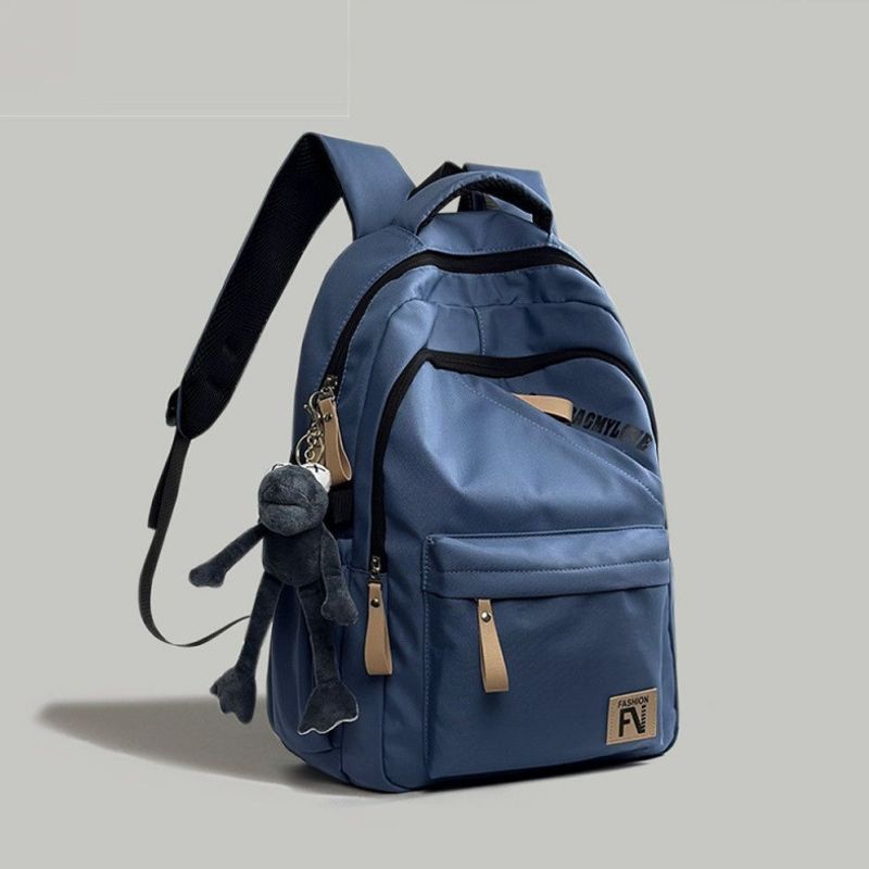 Versatile Urban Backpack with Cute Keychain Stornfield