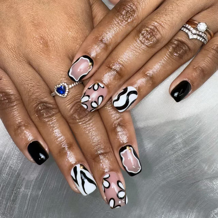 Artistic Abstract Nail Art Set  1790958005