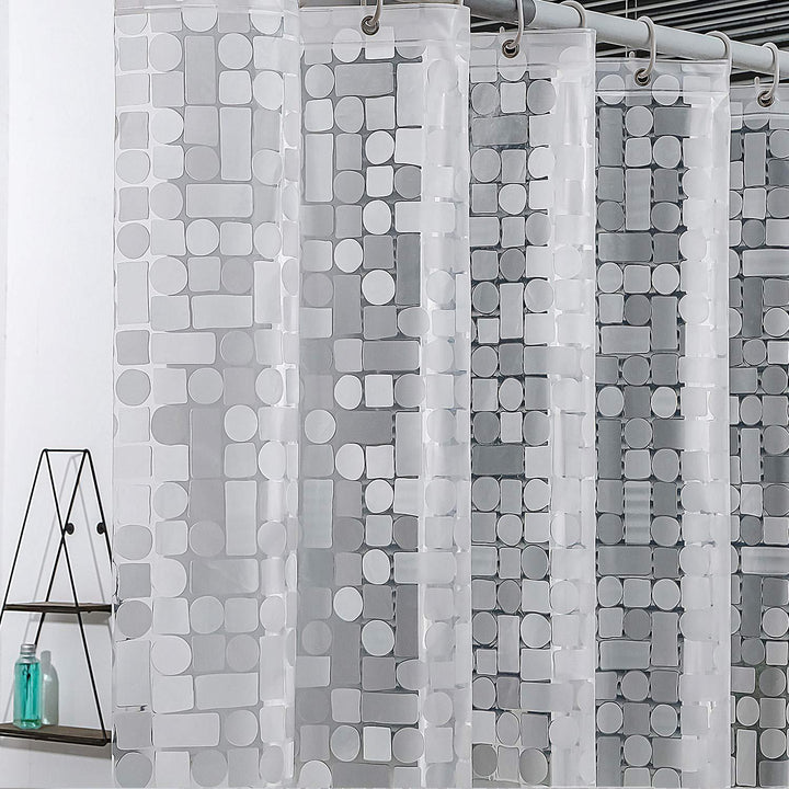 Waterproof Textured Shower Curtain Stornfield