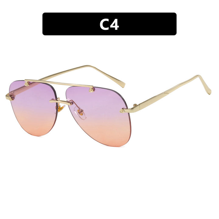 Women's elegant pilot sunglasses with UV protection and reflective lenses Stornfield