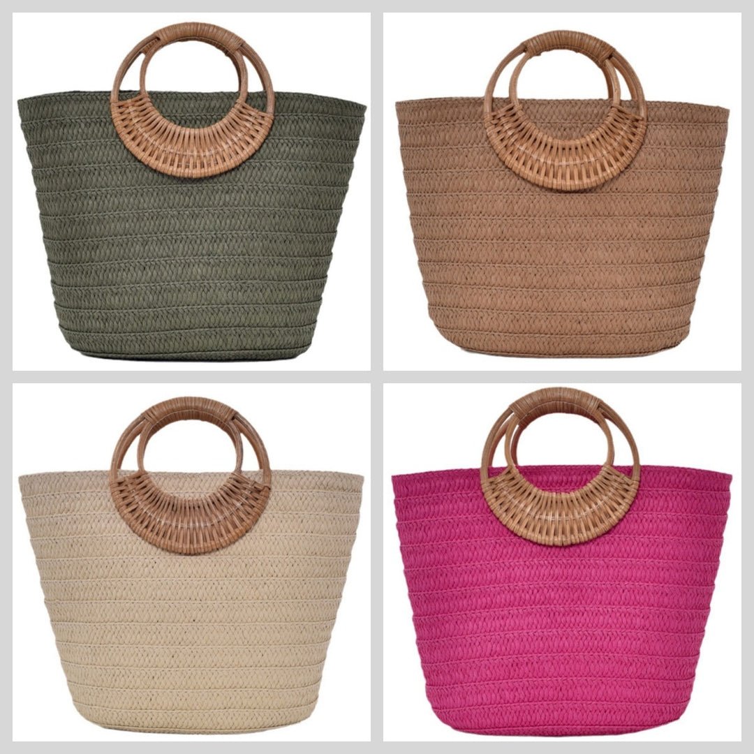 Handbag with Braided Handle Stornfield