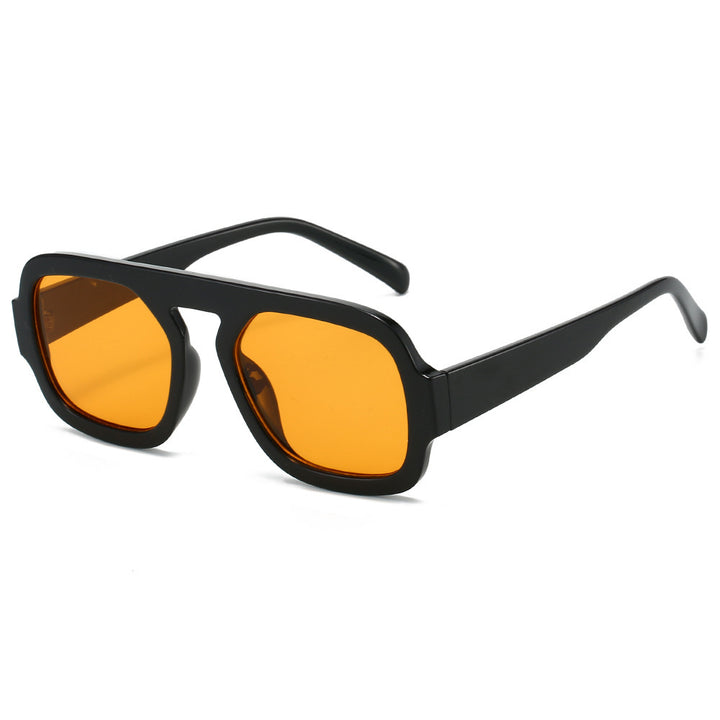 Oversized Geometric Lens Sunglasses Stornfield