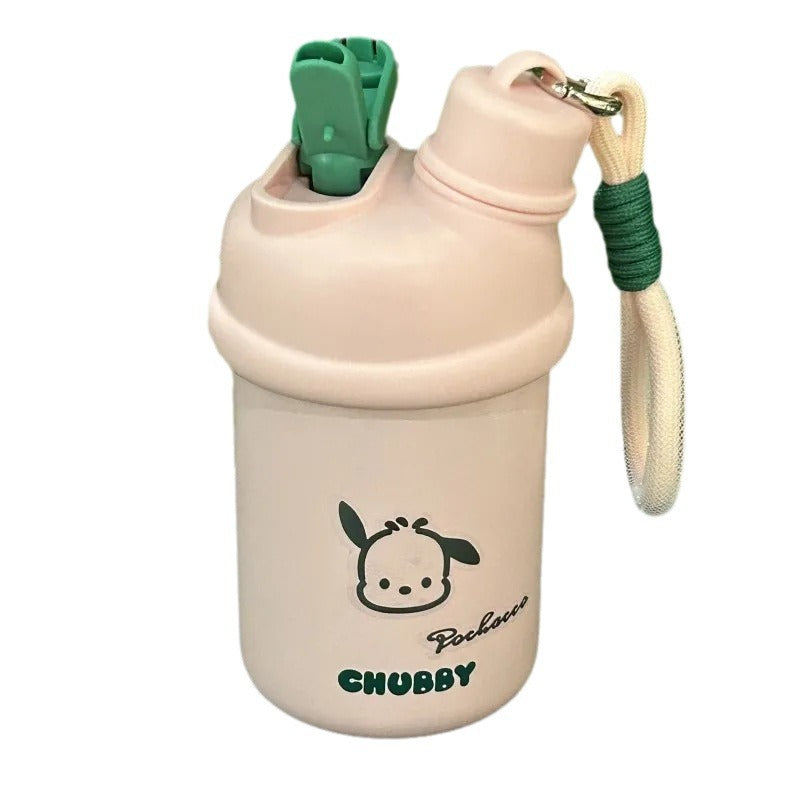 Women's insulated drinking bottle with innovative closure system and cute animal design Stornfield