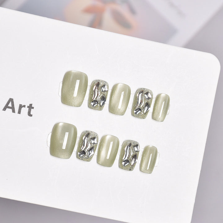 Glittery Decorative Press-On Nail Art Stornfield