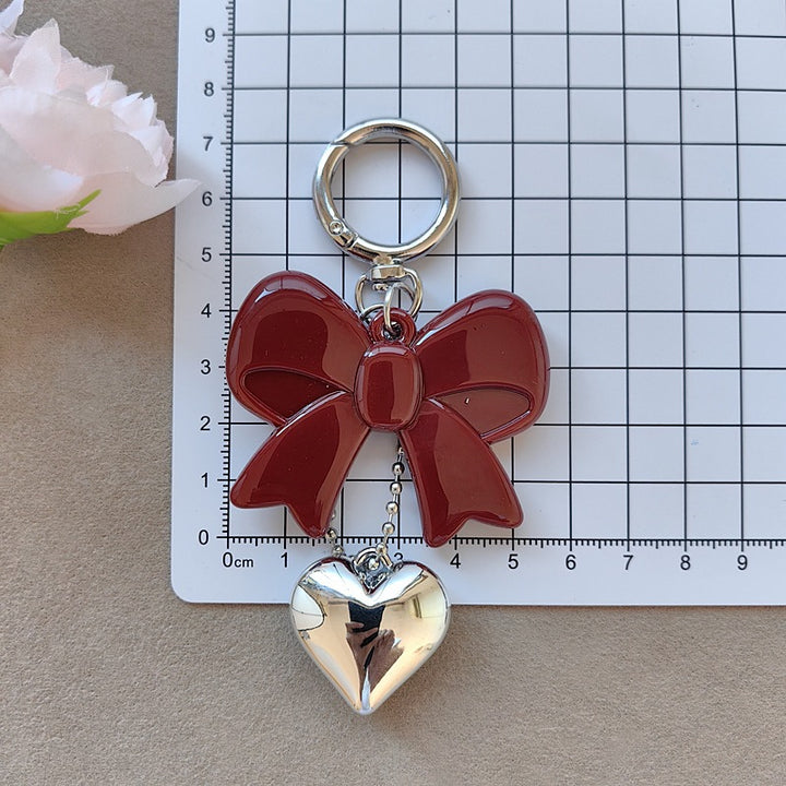 Keychain with bow and heart motif Stornfield