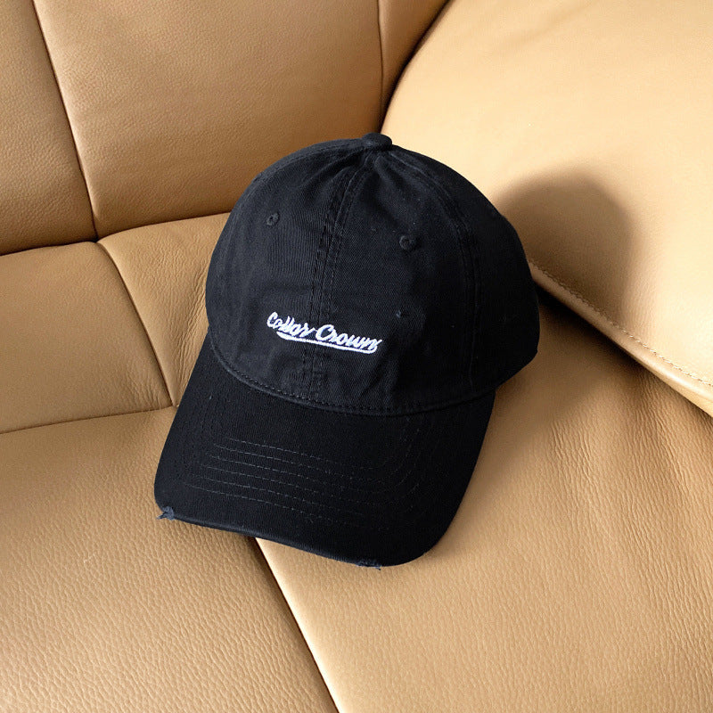 Women's Casual Distressed Cotton Baseball Cap Stornfield