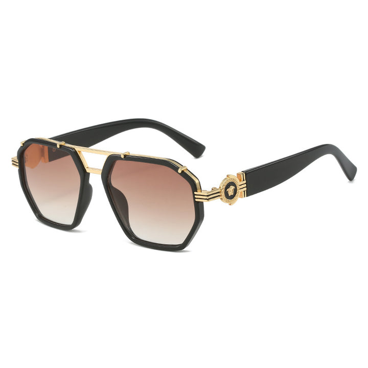 Elegant Oversized Geometric Sunglasses Stornfield