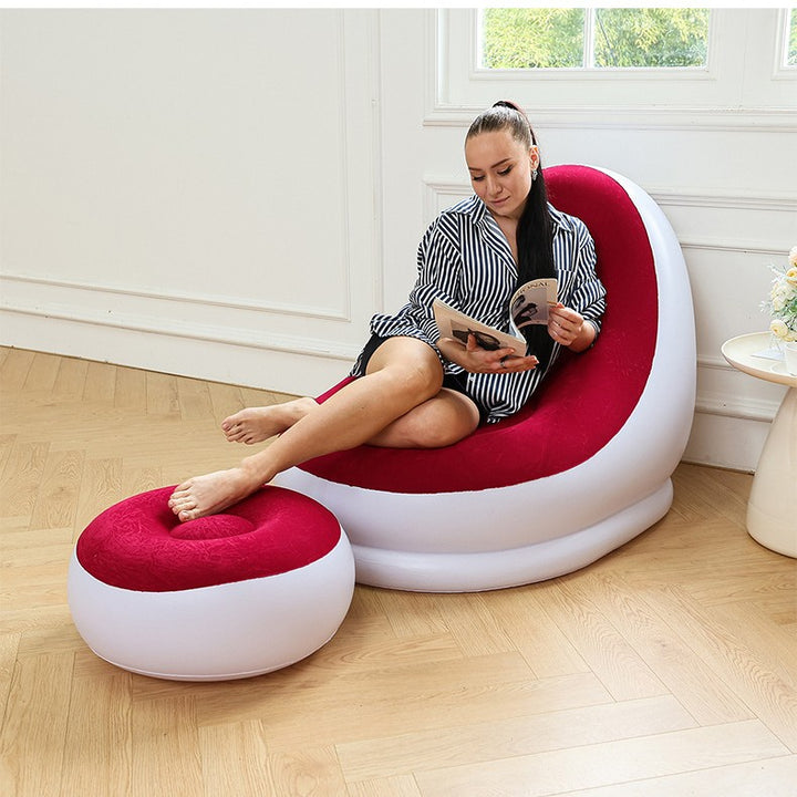Women's Inflatable Comfort Sofa with Ergonomic Backrest Stornfield