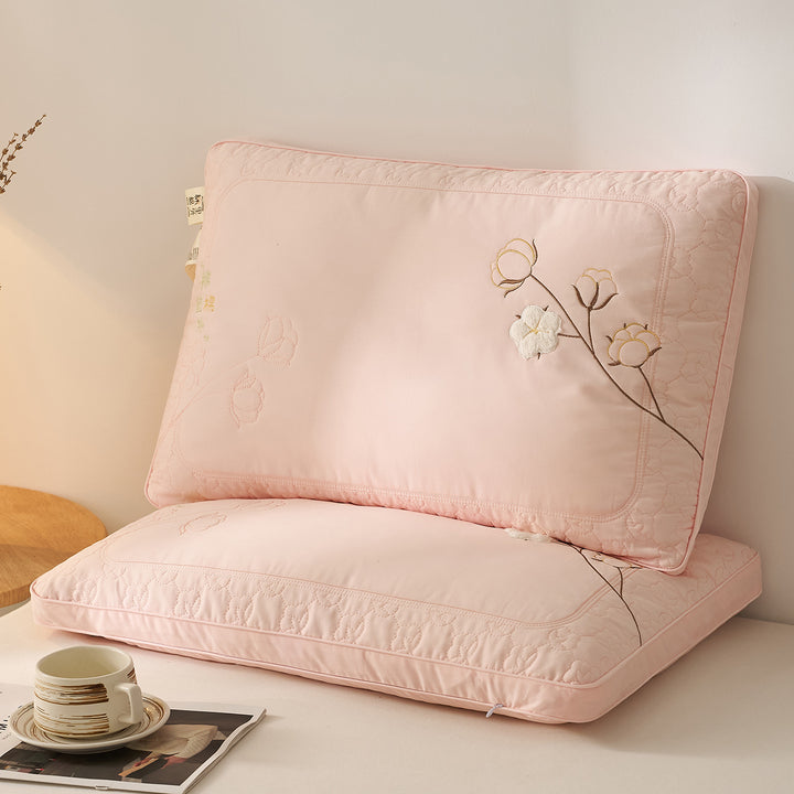 Premium Cotton Pillow Mattress Protector Stornfield