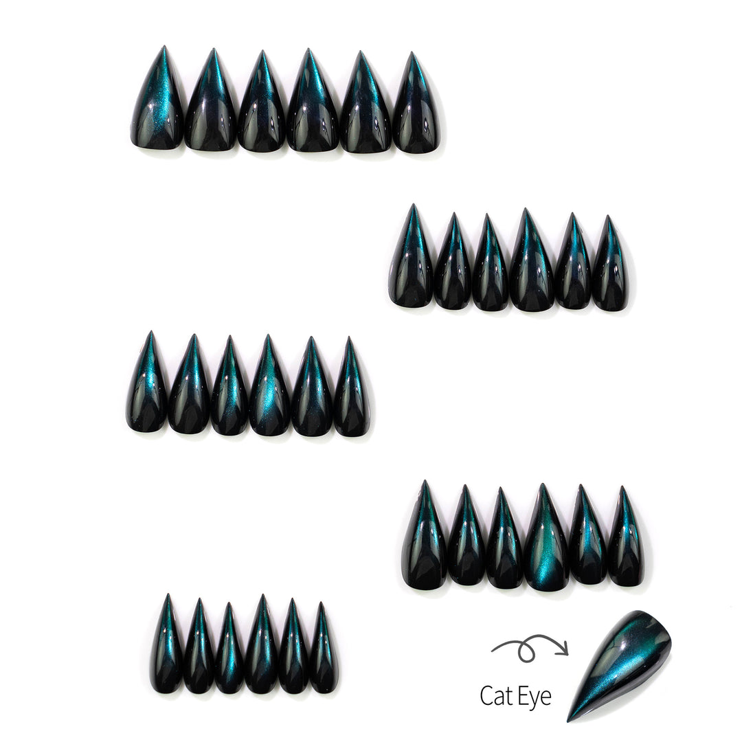 Glossy Stiletto Nail Tips