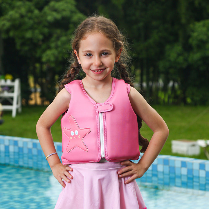 Women's Inflatable Swim Aid with Colorful Flamingo Design Stornfield