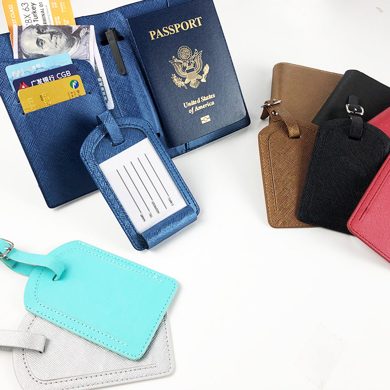 Stylish Passport and Luggage Tag Set Stornfield