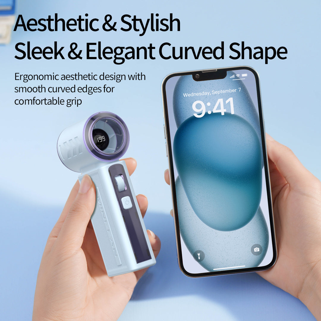 Women Portable Mini Fan with Power Bank Function Stornfield
