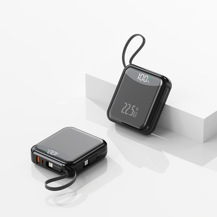 Compact fast-charging power bank with LED display Stornfield