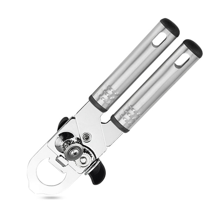 Ergonomic Stainless Steel Can and Bottle Opener Stornfield