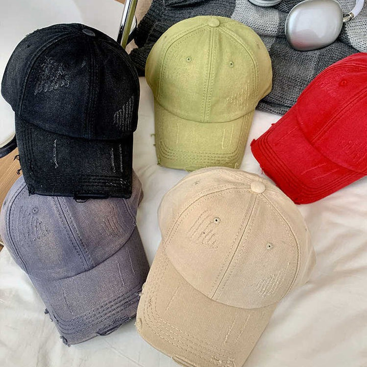 Women's Distressed Vintage-Style Baseball Cap Stornfield