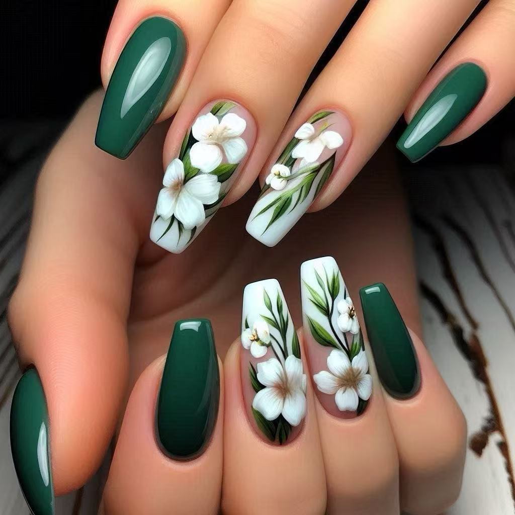 Creative Flower Art Nails Stornfield