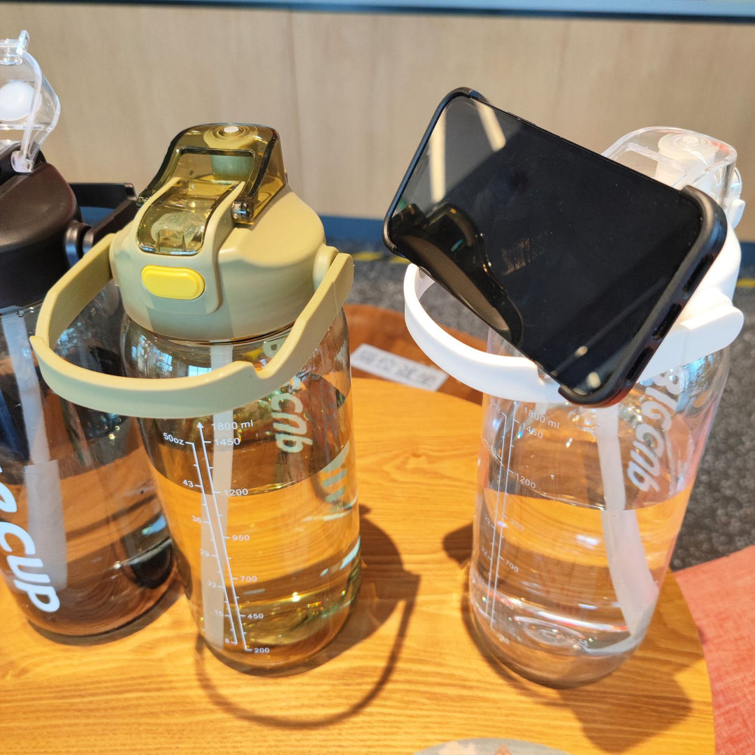 Women's large water bottle with leak-proof lid and straw Stornfield
