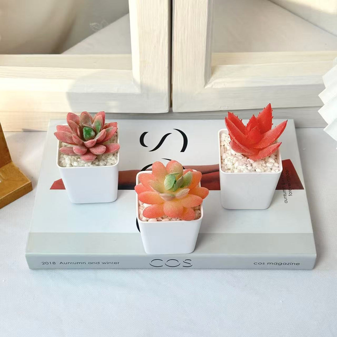 Artificial Orchid Floral Display for Home Decor