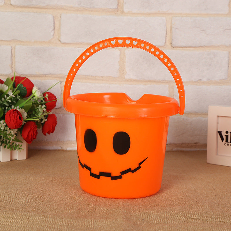 Halloween Themed Pumpkin Trick-or-Treat Bucket Stornfield