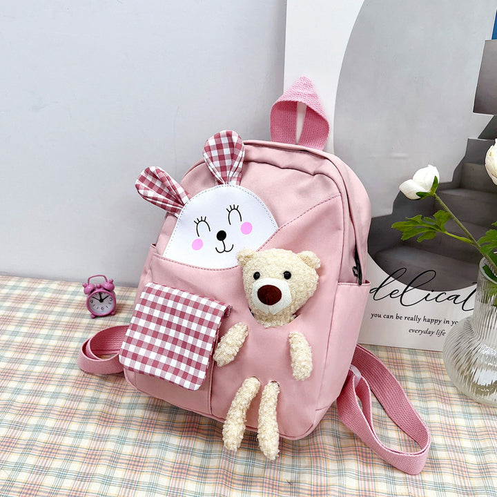 Cute Animal-Themed Plush Backpack Stornfield