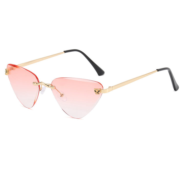 Ladies Cat-Eye Sunglasses with Elegant Metal Frame Stornfield
