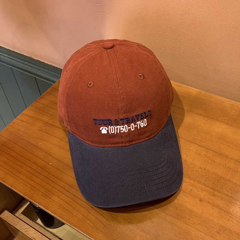 Men's Casual Travel-Themed Baseball Cap Stornfield