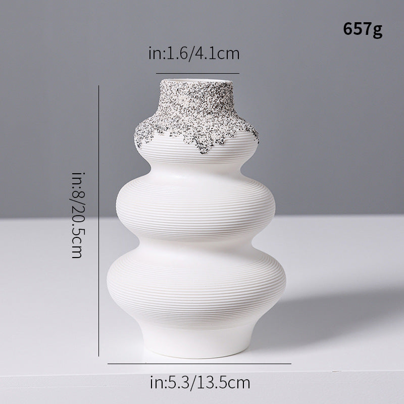 Decorative Textured Ceramic Vase Stornfeild
