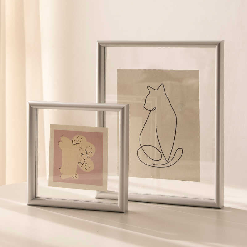 Heart-Shaped Botanical Illustration Frame for Home