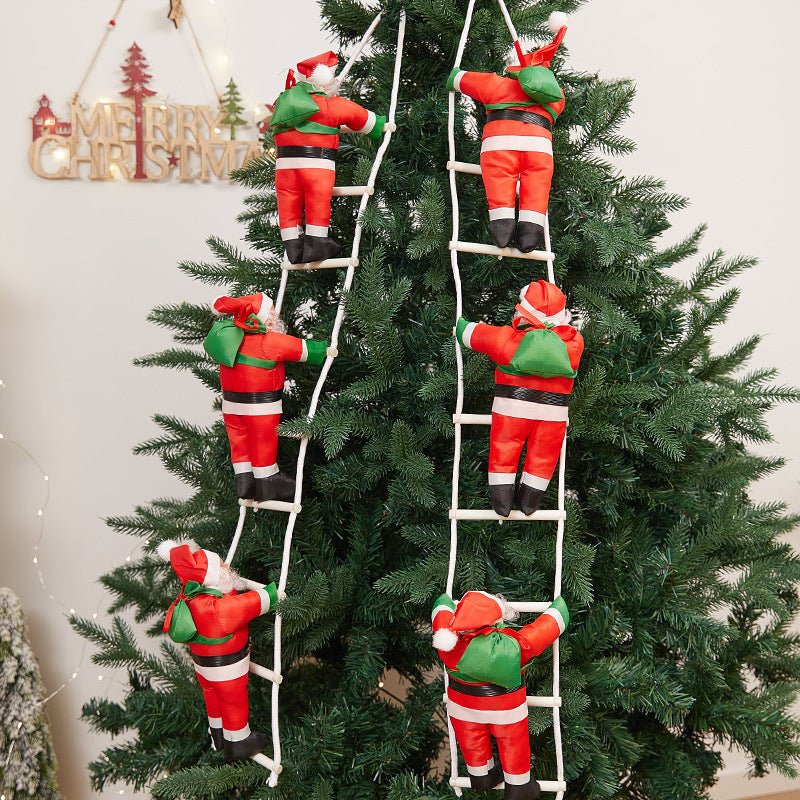 Playful Santa Claus Decoration Figure Stornfield