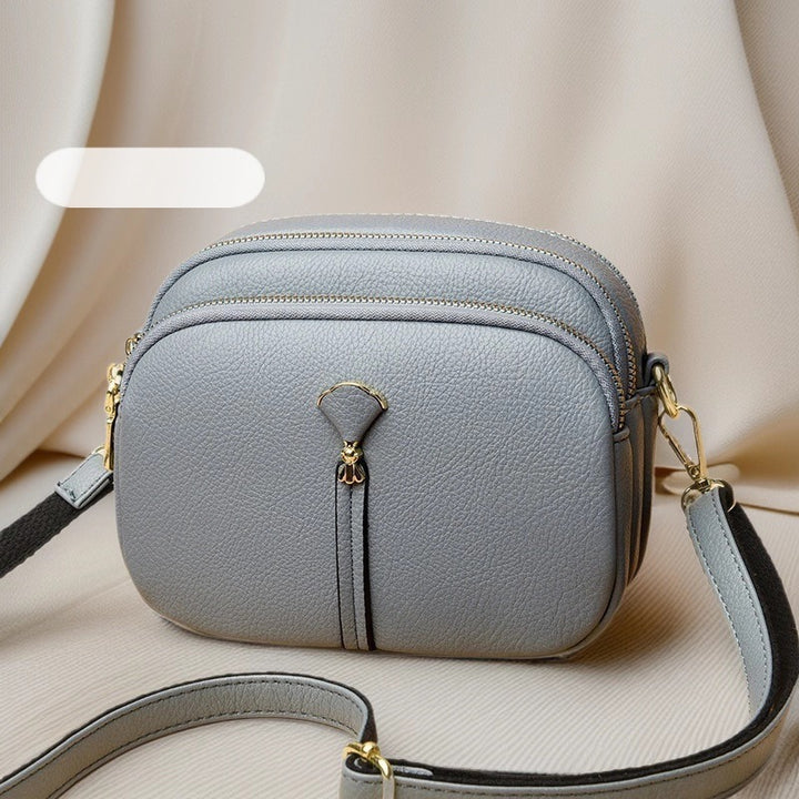 Elegant Textured Crossbody Handbag