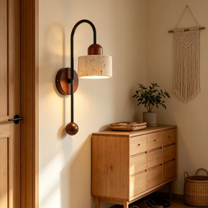 Wall-Mounted Sculptural Sconce