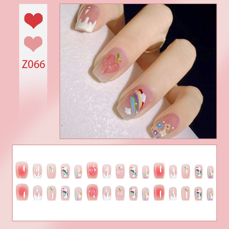Creative nail art set with colorful fruit motifs and stylish designs Stornfield