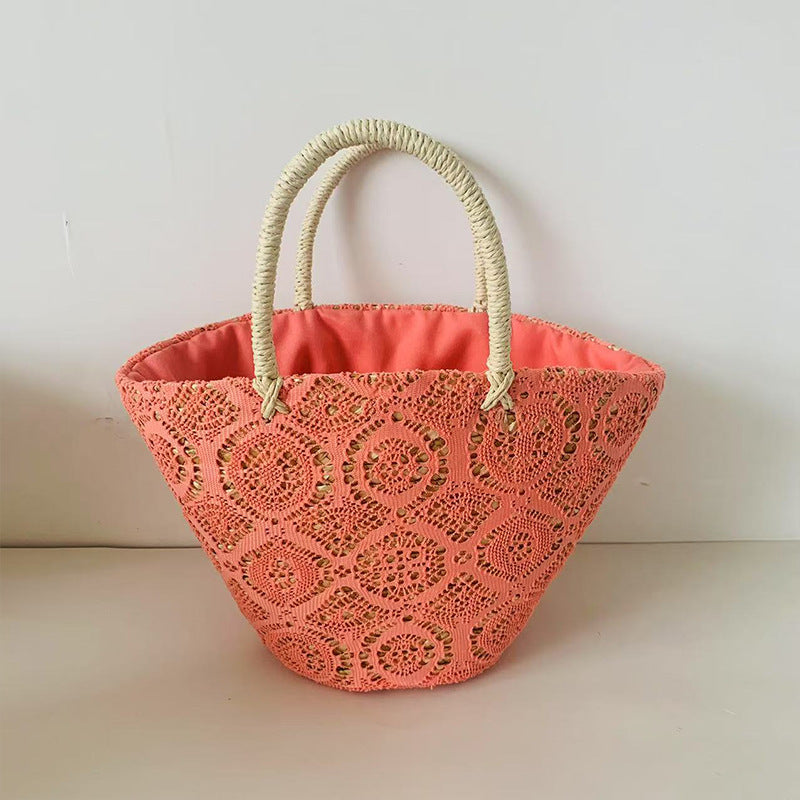 Basket bag with elegant, woven design Stornfield
