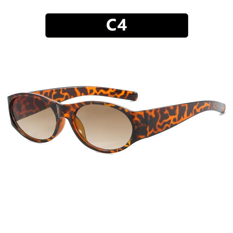 Women's fashionable sunglasses with elegant, oval design and UV protection Stornfield