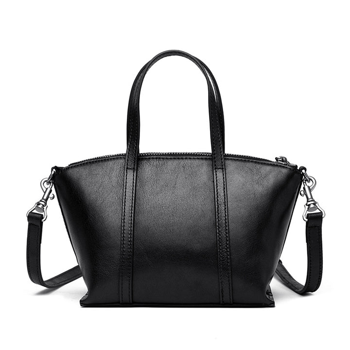 Textured Leather Handbag Stornfield