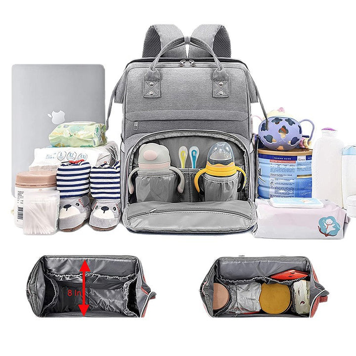 Multi-Functional Diaper Backpack with Insulated Compartment Stornfield