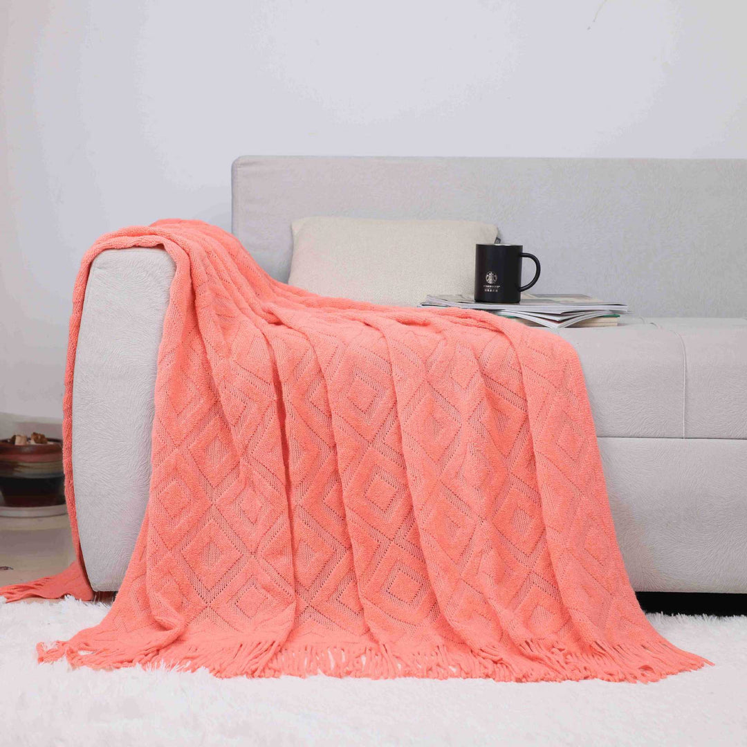 Cozy Knit Throw Blanket Stornfield